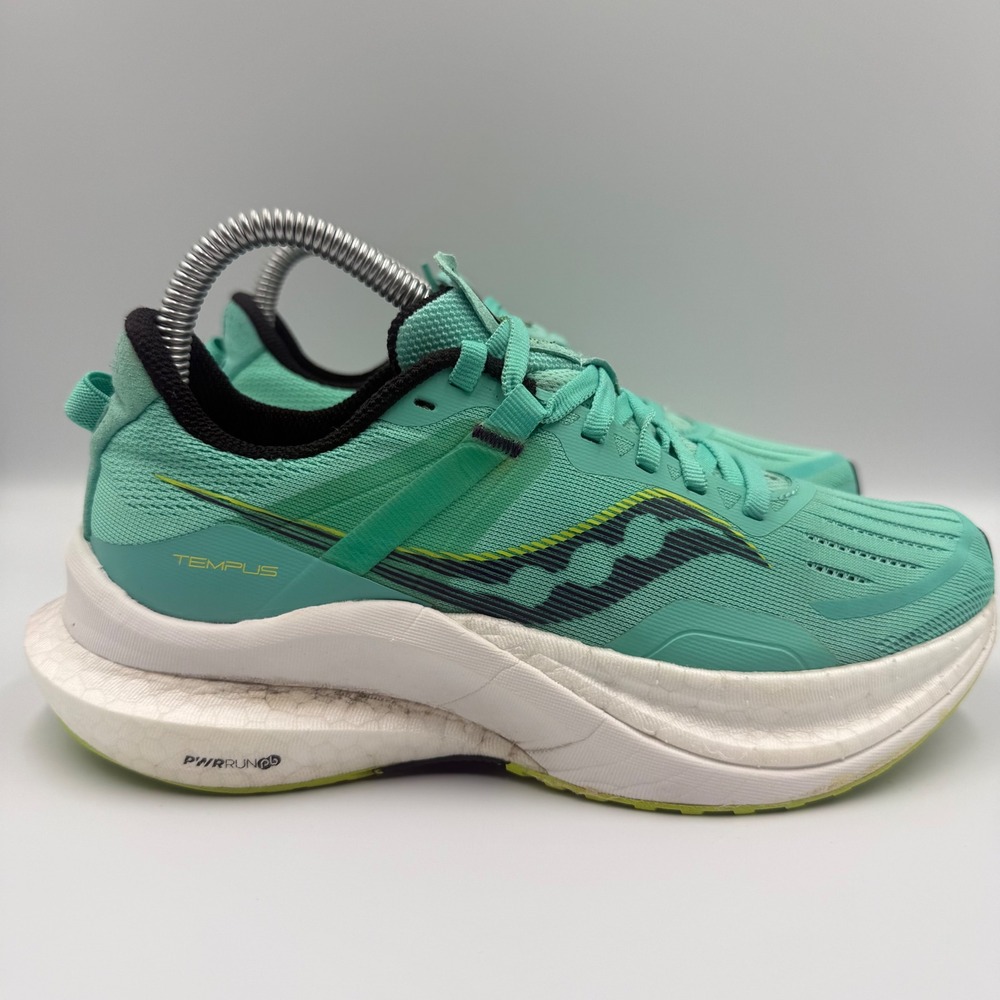 Saucony Tempus Womens Size 6.5 Running Shoes S10720-26 Prospect Glass Green
